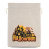 Halloween Burlap Bag (No.1) 30 x 40 cm - light natural Jute Bags