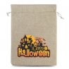 1 pc Halloween Burlap Bag (No.1) 40 x 55 cm - natural Burlap bags