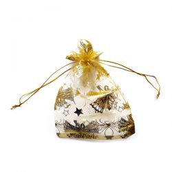 Organza bags 26 x 35 cm - Christmas All products