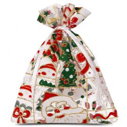 Organza bags 26 x 35 cm - Christmas Christmas bag