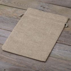 Jute bag 35 x 50 cm - natural Bags with quick and easy closure