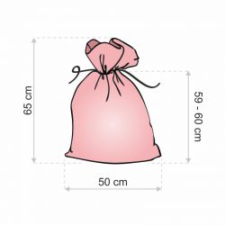 Bag like linen 50 x 65 cm - natural Lifehacks – clever ideas
