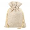 Burlap bag 15 x 20 cm - light natural Medium bags 15x20 cm
