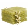 Organza bags 22 x 30 cm - olive green Green bags