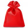 Satin bags 6 x 8 cm - red Wedding bags