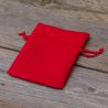Satin bags 6 x 8 cm - red Small bags 6x8 cm