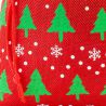 Jute bag 40 x 55 cm - red / Christmas tree All products