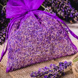 Organza bags 26 x 35 cm - dark purple Grape protection