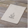 Bag like linen with printing 30 x 40 cm - for garlic (DE) Garden and domestic plants