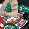 Burlap bag 26 cm x 35 cm - Christmas tree Burlap bags / Jute bags