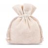 Cotton pouches 12 x 15 cm - natural Cotton bags