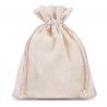 Cotton pouches 15 x 20 cm - natural Women's Day
