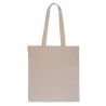 Cotton grocery tote bag 38 x 42 cm with long handles - natural Cotton bags