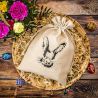 Bag like linen, sized 26 x 35 cm, featuring a bunny print Linen Bags