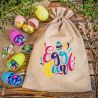 30 x 40 cm jute bag with a print featuring eggs Occasional bags