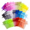 Organza bags 12 x 15 cm - colour mix Multi-coloured bags