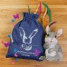 26 x 35 cm denim bag with a bunny print/2 All products