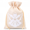 Burlap bags 15 x 20 cm - white angel Burlap bags / Jute bags