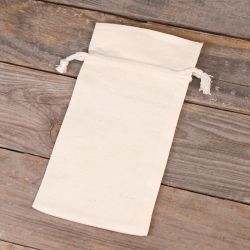 Cotton pouches 11 x 20 cm - natural Cotton bags
