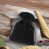 Velvet pouches 8 x 10 cm - black Soaps