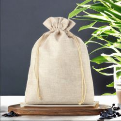 Jute bag 30 x 40 cm - light natural Jute Bags
