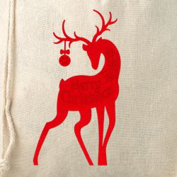 Linen bag 26 x 35 cm - Christmas Linen bags
