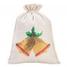 Linen bag 30 x 40 cm - Christmas Linen Bags