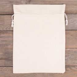 Cotton bags 26 x 35 cm - natural Cotton bags