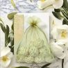 Organza bags 22 x 30 cm - olive green Fruit bags
