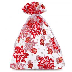 Organza bags 22 x 30 cm - Christmas / 1 Christmas bag