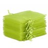 Organza bags 8 x 10 cm - green Lavender and scented dried filling