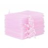Organza bags 10 x 13 cm - light pink Easter
