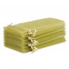 Organza bags 15 x 33 cm - olive green Easter