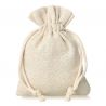 Pouches like linen 8 x 10 cm - natural Occasional bags