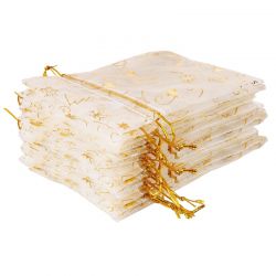 Organza bags 10 x 13 cm - Christmas / 8 Holidays and special occasions