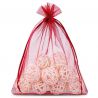 Organza bags 40 x 55 cm - burgundy Large bags 40x55 cm