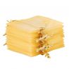Organza bags 13 x 18 cm - gold Occasional bags