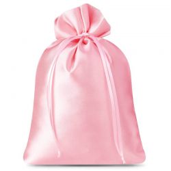 Satin bags 18 x 24 cm - light pink Medium bags 18x24 cm