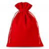 Velvet pouches 18 x 24 cm - red Velvet pouch