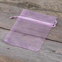 Organza bags 10 x 13 cm - light purple Small bags 10x13 cm