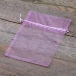 Organza bags 13 x 18 cm - light purple Lavender and scented dried filling