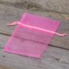 Organza bags 9 x 12 cm - pink Occasional bags
