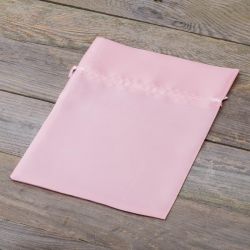 Satin bags 18 x 24 cm - light pink Satin bags