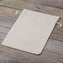 Pouch like linen bag 26 x 35 cm - natural On the move