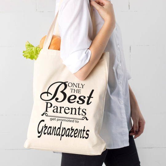 Custom Printed Shopping Bags for Grandparents' Day