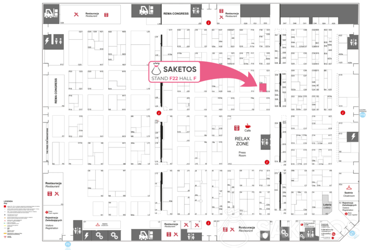 We invite you to stand F22 in hall F