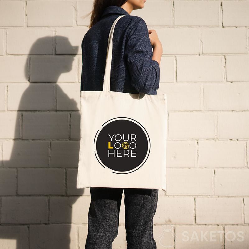 Logo on cotton bags - expressiveness and style!