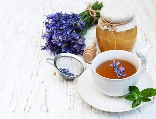 fruit and herbal tea