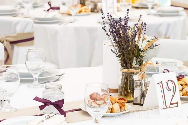 Lavender wedding decorations