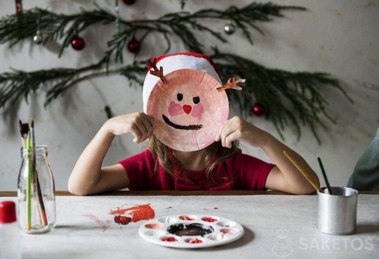 Decorating your home for Christmas is an opportunity to have fun with your child!
